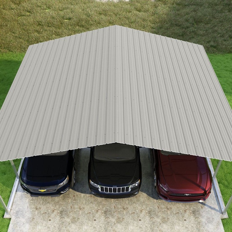VersaTube 20x20x12 Classic Steel Carport Kit (CM020200120)