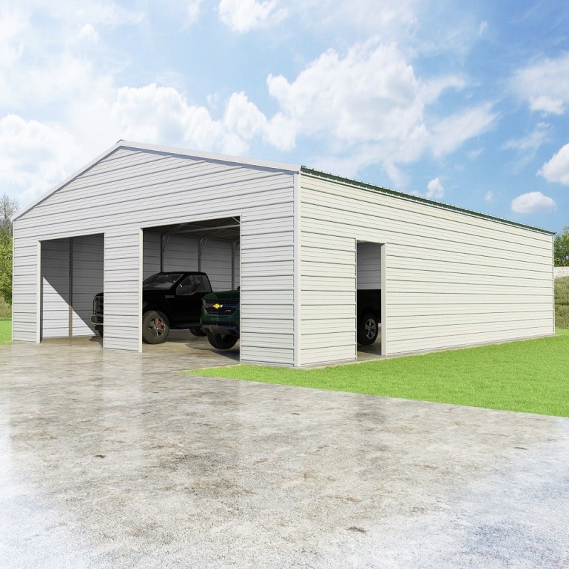 Versatube 30x40x10 Frontier Classic Steel Garage Kit (FBM33040100529X8)