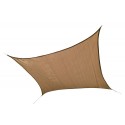 ShelterLogic 16 ft Square Shade Sail - Sand (25732)