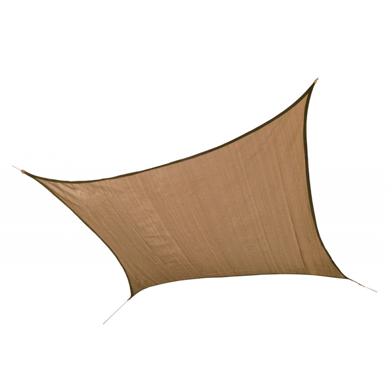 ShelterLogic 12 ft Square Shade Sail - Sand (25731)