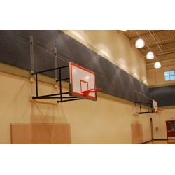 Gared Side-Fold Wall Mount Series, 4-6' Extension, Rectangular Board (2500-4064)