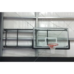 Gared Side-Fold Wall Mount Series, 6-9' Extension, Rectangular Board for Adjust-a-Goal (2500-6094A)