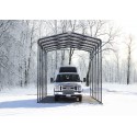 Arrow 14x20x14 Steel RV Carport Kit - Eggshell (CPH142014)