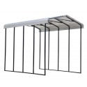 Arrow 14x20x14 Steel RV Carport Kit - Eggshell (CPH142014)