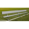 Gared 21' Spectator Bench with Back, Portable (BE21PTWB)