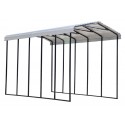 Arrow 14x24x14 Steel RV Carport Kit - Eggshell (CPH142414)