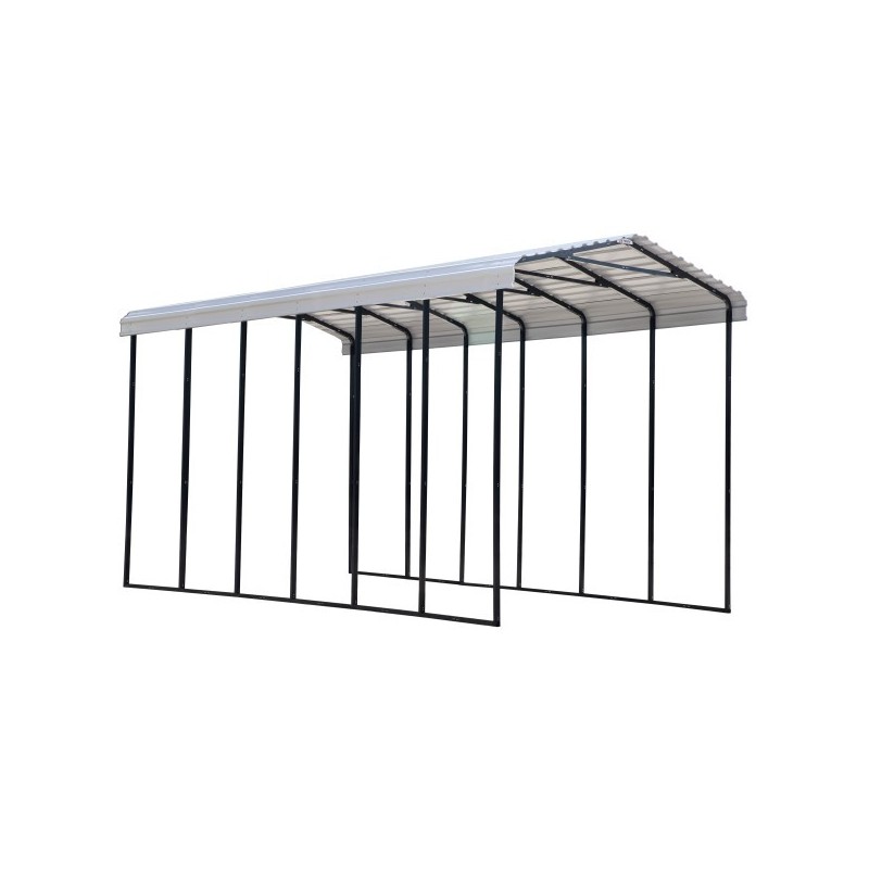 Arrow 14x29x14 Steel RV Carport Kit - Eggshell (CPH142914)