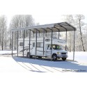 Arrow 14x51x14 Steel RV Carport Kit - Eggshell (CPH145114) Arrow 14x51x14 Steel RV Carport Kit - Eggshell (CPH145114)
