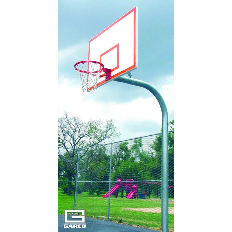 Gared Standard Duty 4-1/2" O.D. Gooseneck Basketball Package (PK4560)