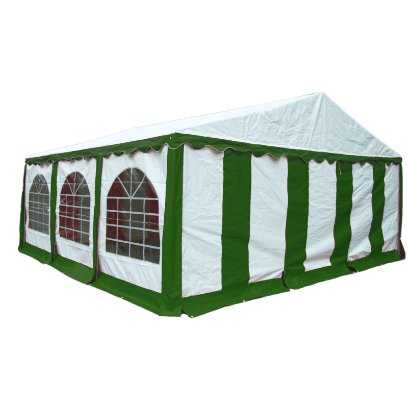 ShelterLogic 20x20 Party Tent Enclosure Kit - Green/White (25929)