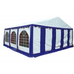 ShelterLogic 20x20 Party Tent Enclosure Kit - Blue/White (25928)