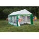 ShelterLogic 10x20 Party Tent Enclosure Kit - Green/White (25899)