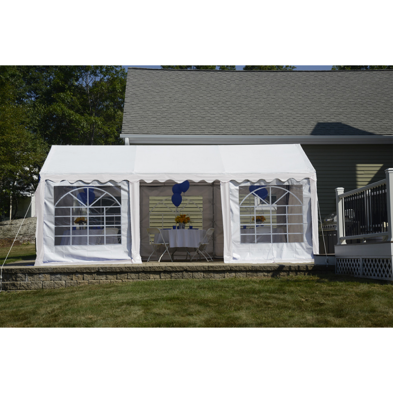 ShelterLogic 10x20 Party Tent Enclosure Kit - White (25897)