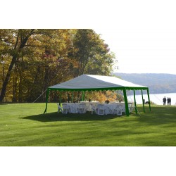 ShelterLogic 20x20 Party Tent Kit - Green & White (25919)