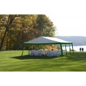 ShelterLogic 20x20/ 6x6m Party Tent  - Green/White (25919)