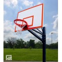 Gared Endurance Playground System, 6" Square Post, 6' Extension, 1260B Steel Backboard, 8550 Goal (GP106S60)