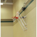 Gared Corner Mount Fold-Up Wall Mount Series, 4-6' Extension, Fan-Shape Board for Adjust-a-Goal (2400-4060A)