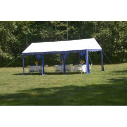 ShelterLogic 10x20 Party Tent  - Blue/White (25888)