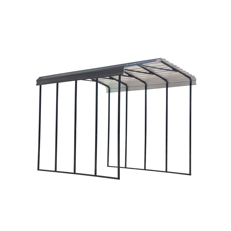 Arrow 14x20x14 Steel RV Carport Kit - Charcoal (CPHC142014)