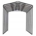 Arrow 14x33x14 Steel RV Carport Kit - Charcoal (CPHC143314)