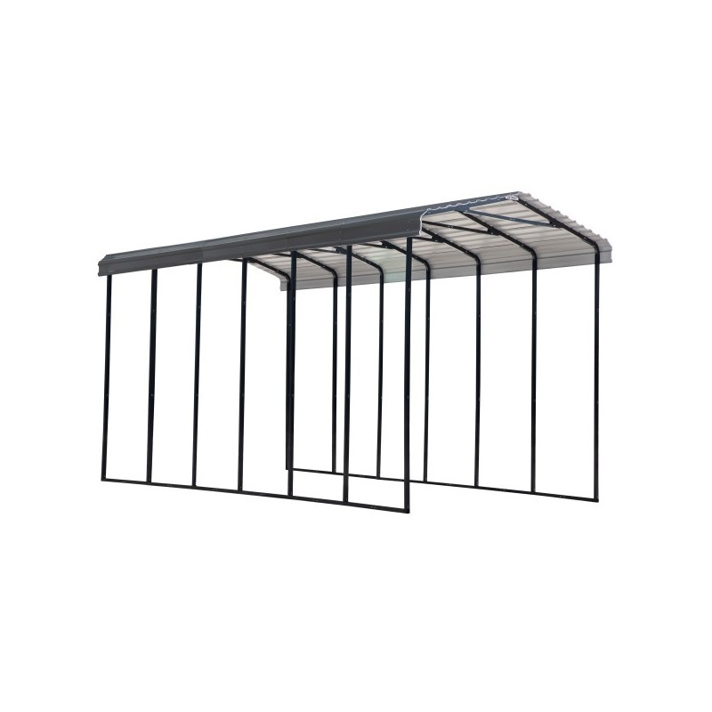 Arrow 14x29x14 Steel RV Carport Kit - Eggshell (CPH142914)