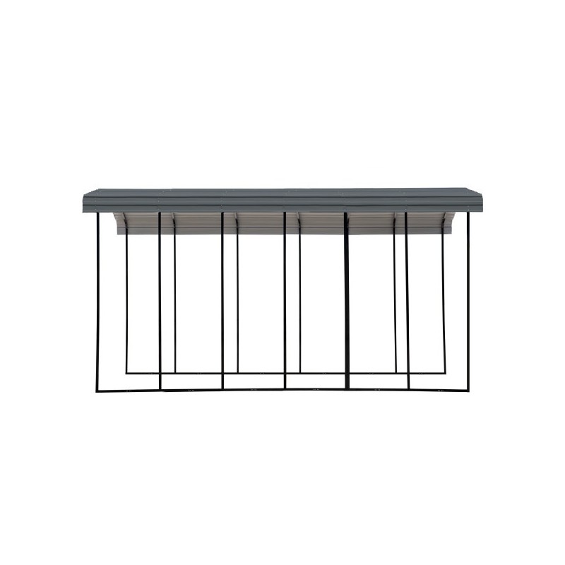 Arrow 14x29x14 Steel RV Carport Kit - Eggshell (CPH142914)