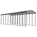 Arrow 14x47x14 Steel RV Carport Kit - Charcoal (CPHC144714)