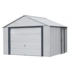 Arrow Vinyl Murryhill 12x17 Garage Steel Storage Shed Kit (BGR1217FG)