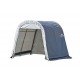 ShelterLogic 10x16x8 Round Style Shelter, Grey (77823)