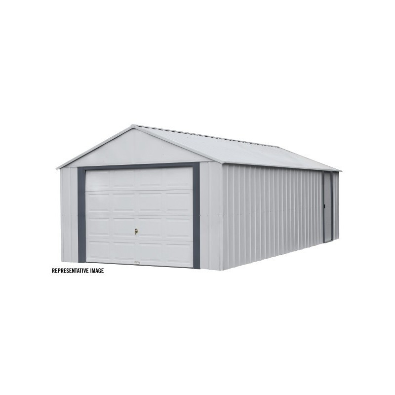 Arrow Murryhill 14x21 Garage Steel Storage Shed Kit (BGR1421FG)