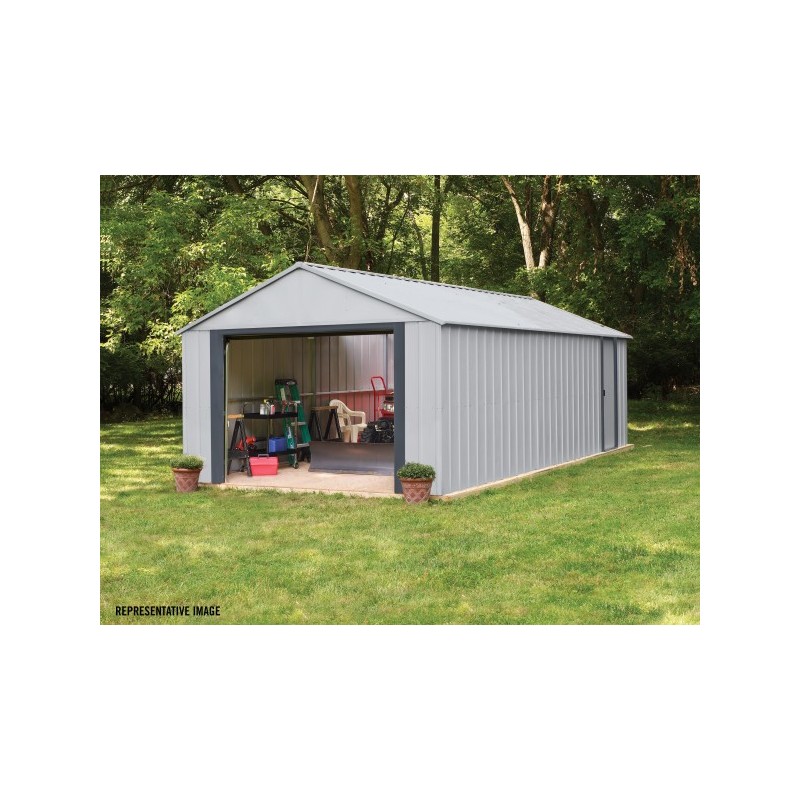 Arrow Murryhill 14x31 Garage Steel Storage Shed Kit (BGR1431FG)