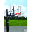 Gared Endurance Playground System, 6" Square Post, 5' Extension, BB60G38 Glass Backboard, 8800 Goal (GP105G60)