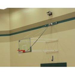 Gared Corner Mount Fold-Up Wall Mount Series, 4-6' Extension, Rectangular Board for Adjust-a-Goal (2400-4064A)