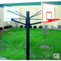 Gared Endurance Double Board Playground System, 6" Square Post, Two 5' Extensions, 1260B Steel Backboards (GP205S60)