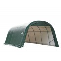 ShelterLogic 12x24x8 Round Style Shelter, Green (72342)