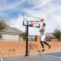 Lifetime 54 inch Mammoth Glass Basketball Hoop (90965)