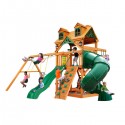 Gorilla Malibu Extreme Cedar Wood Swing Set Kit w/ Amber Posts - Amber (01-0046-AP)