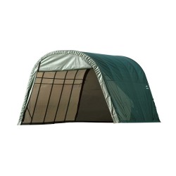 ShelterLogic 13x24x10 Round Style Shelter, Green (74342)