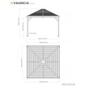 Sojag Valencia 12x12 Gazebo Wood Finish Kit (500-9166606)