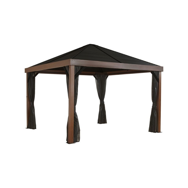 Sojag Valencia 12x12 Gazebo Wood Finish Kit (500-9166606)