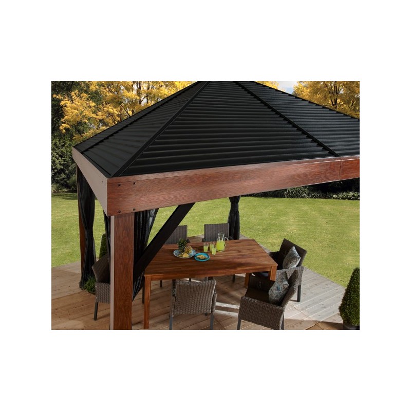Sojag Valencia 12x12 Gazebo Wood Finish Kit (500-9166606)