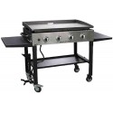 Blackstone 36in. Griddle Cooking Station w/ Stainless Steel Front Plate (1565)