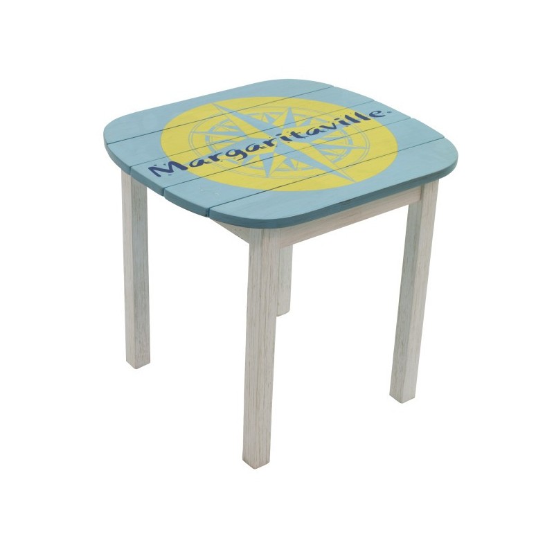 Margaritaville Adirondack Side Table - Nautical Compass (630285-1)