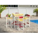 Margaritaville Bistro Table with Beverage Tub (BT301MV-1)