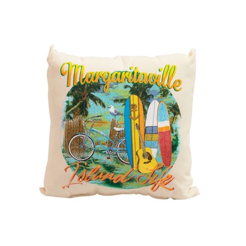 Margaritaville Double Sided Throw Pillows (TPSET12-1)
