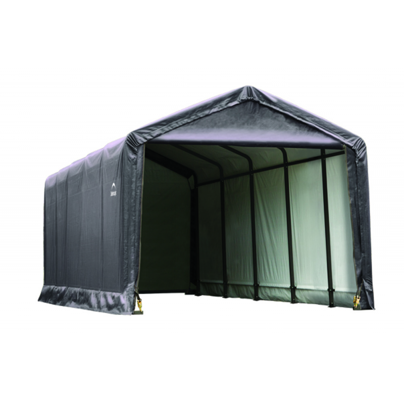 ShelterLogic 12x25x11 ShelterTUBE Storage Shelter Kit Grey (62807)