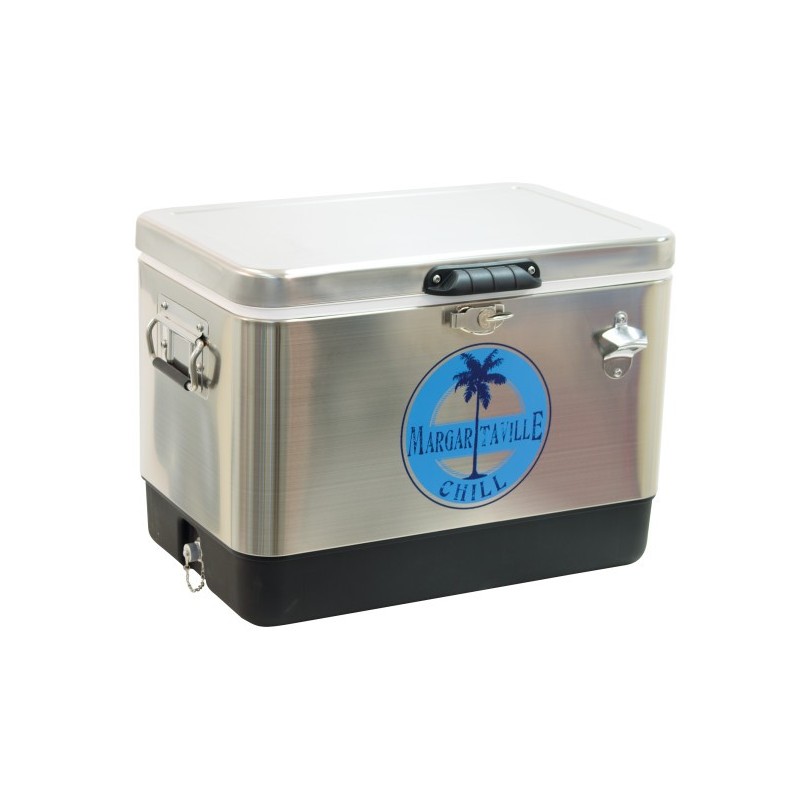 Margaritaville 54 Qt. Stainless Steel Cooler - Margaritaville Chill (TC54SSMV-200-1)