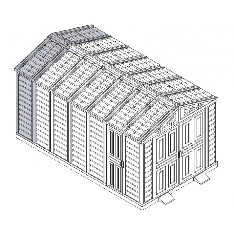 Duramax Vinyl Garage Extension Kit (04014) 