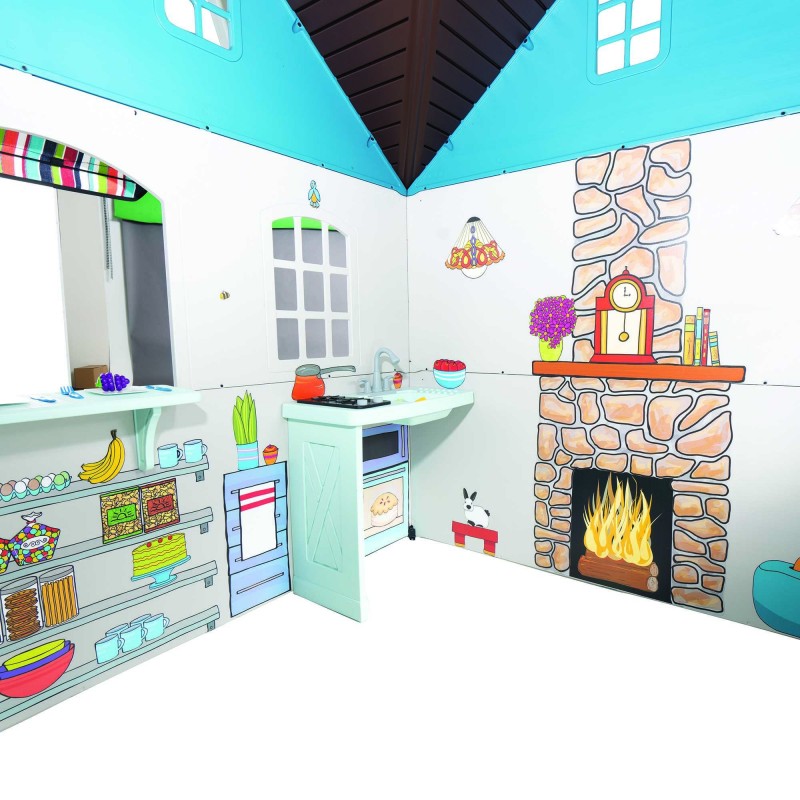 Lifetime 6x6x7 Outdoor Playhouse Kit (290980)