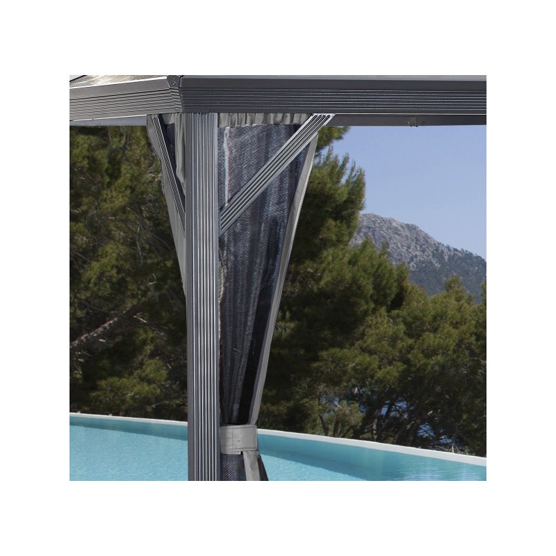 Sojag 10x14 Verona Gazebo Kit - Gray (314-9160734)